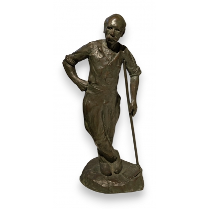 Bronze \"Paysan à la bêche\"