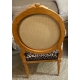 Paire de fauteuils Louis XVI en hêtre