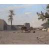 Tableau \"Murailles au Caire\" par DUVAL