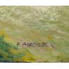 Tableau \"Cervin\" signé F. PORTIER