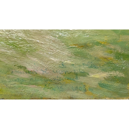 Tableau \"Cervin\" signé F. PORTIER