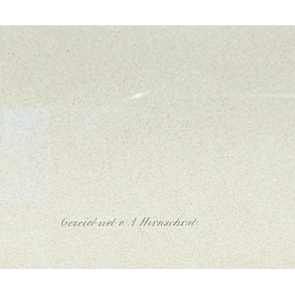 Engraving ‘Friedrich von Dürler’ by A HIRNSCHROT