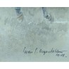 Aquarelle "Offcier de Dragon" signé HUGENTOBLER