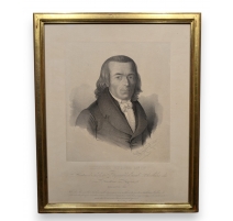 Gravure "Heinrich Krauer" par WEGNER