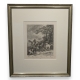 Gravure "Chiens" par RIDINGER