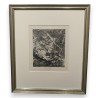 Gravure "Chien" par RIDINGER
