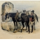 Gravure "Le Mulet"