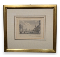 Gravure "Zurich" par WEBER