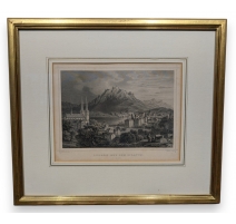 Gravure "Mont Pilatus" par ROHBOCK