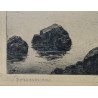 Engraving entitled ‘Brunnen’, signed 1924