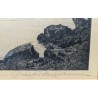 Engraving entitled ‘Brunnen’, signed 1924