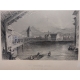 Gravure "Pont couvert" par BARTLETT