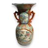 Grand vase chinois en porcelaine avec anses