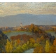 Tableau "L'Aubonne" signé V. GILLIAND 1922