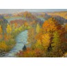 Painting entitled ‘L’Aubonne’, signed V. GILLIAND, 1922