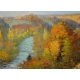 Tableau "L'Aubonne" signé V. GILLIAND 1922