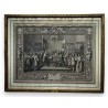 Engraving ‘Switzerland – France’ by C LE BRUN
