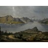 Engraving: ‘Panorama of Lake Como’
