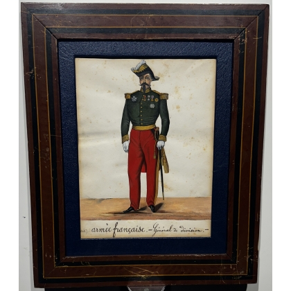 Paire de gravures "Armée Française"