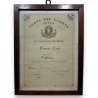 Gravure "Brevet de Cadet"