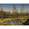 Pastel "Bois des Lattes" signé GERSTER