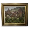 Tableau \"Riquewihr\" signé GACHOT