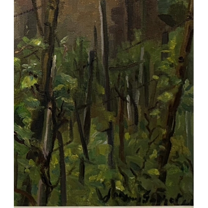 Tableau \"Riquewihr\" signé GACHOT