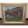 Tableau \"Riquewihr\" signé GACHOT
