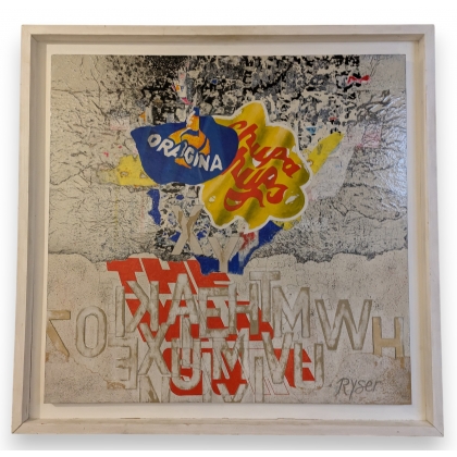 Tableau Tableau moderne signé RYSER