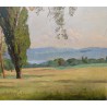 Painting entitled ‘Corcelles-près-Concise’, signed G. DP.