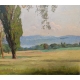 Tableau "Corcelles-près-Concise" signé G. DP.