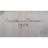 Painting entitled ‘Corcelles-près-Concise’, signed G. DP.