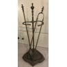 Support d'outils de cheminée "Toupie"