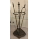 Support d'outils de cheminée "Toupie"