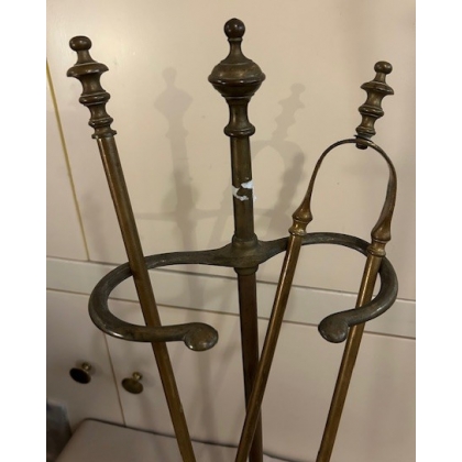 Support d'outils de cheminée "Toupie"
