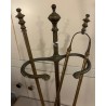Support d'outils de cheminée "Toupie"