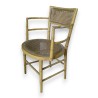 English faux bamboo cane armchair, available from  Moinat SA  - Antiques and home décor