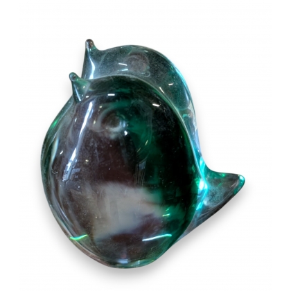 Couple d\'oiseaux en verre de Murano