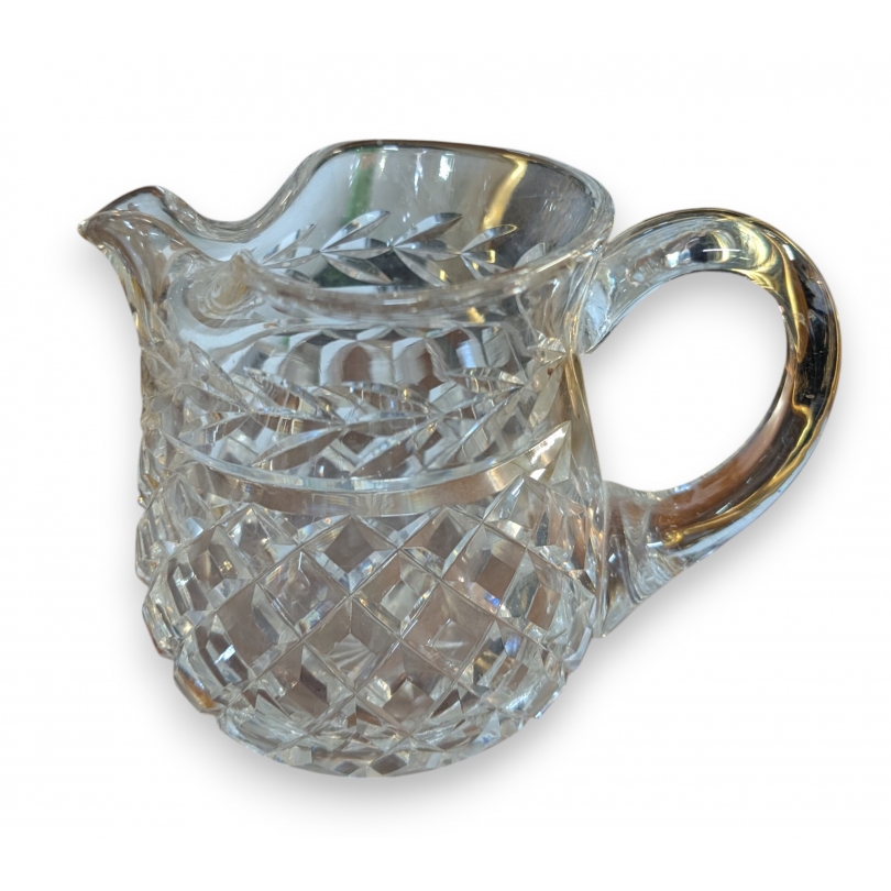 Cut crystal jug