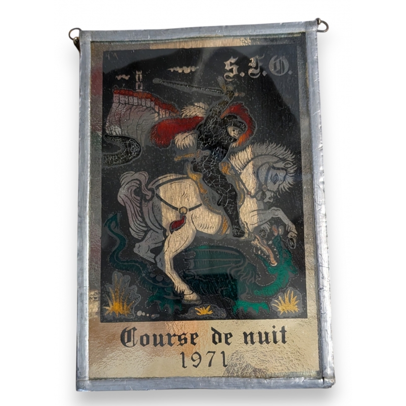 Vitrail "Course de nuit 1971"