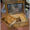 Coffret en bois marqueté