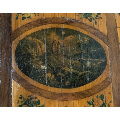 Coffret en bois marqueté