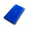 Boite en argent émaillé bleu FP