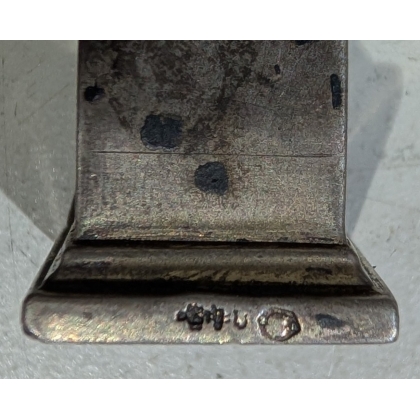 Sceau en argent Colonne surmontée d'un aigle