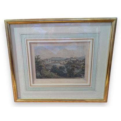 Gravure \"Genève\" par ROHBOCK