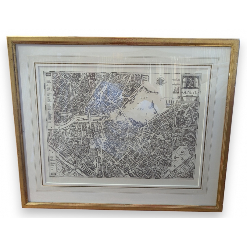 Gravure "Genève" par AIRPLAN