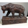 Ours en bois sculpté de Brienz