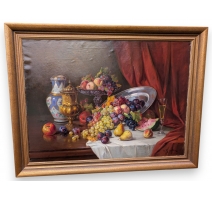 Tableau Nature morte signé A. REDTWITZ