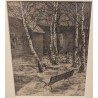Engraving ‘December’ by A.A. MIRONOVA
