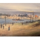Tableau "Bosphore" signé KADRI